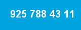925 788 43 11